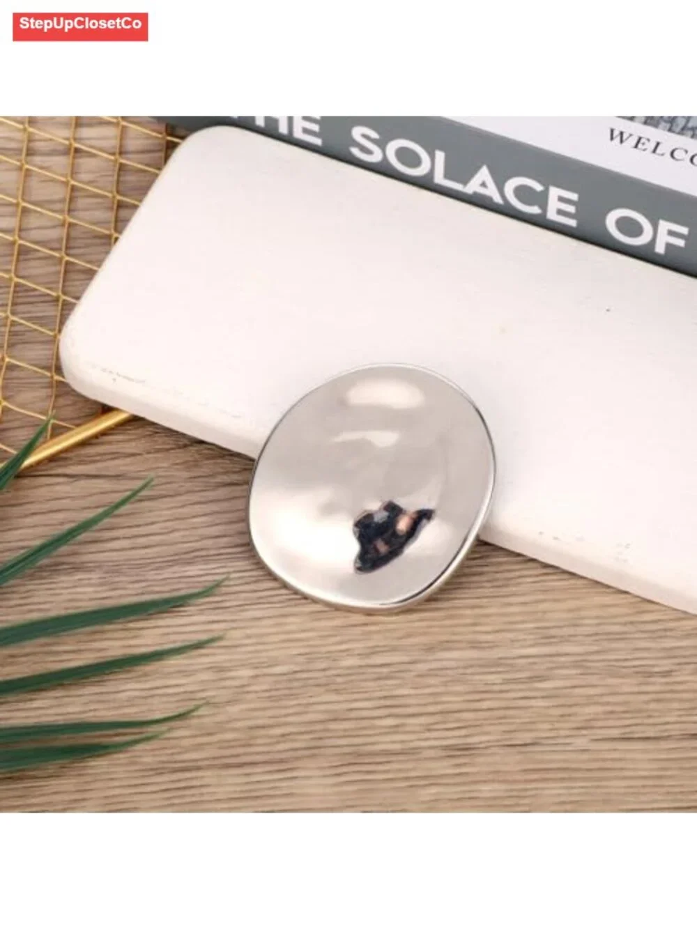 Vintage Geometric Metal Brooch Pin for Women Men Coat Dress Lapel